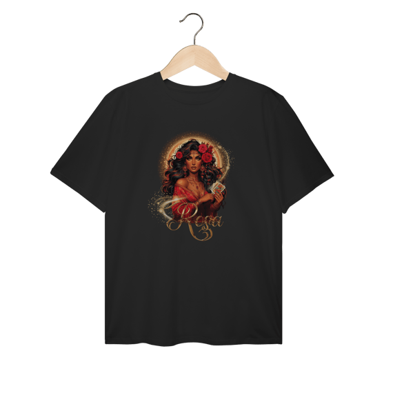 Rosa Vermelha - T-shirt Plus Size