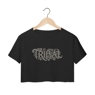 Cropped Tribal (preto) - Coleção Tribal ATS/FCBD
