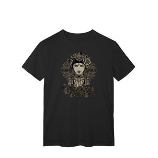 Nome do produto Jalila T-shirt (cores escuras) - Coleção Tribal ATS/FCBD