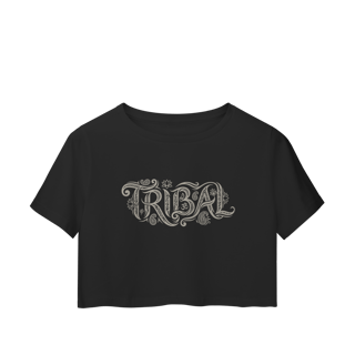 Nome do produto Cropped Tribal (preto) - Coleção Tribal ATS/FCBD