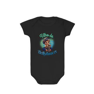 Nome do produto Filho de Bellydancer - Body bebê de Dança do Ventre Baby – Bellydance Glam BR