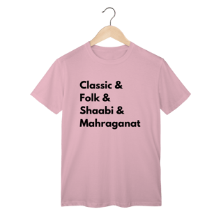Nome do produto Classic&+ - T-shirts (tons claros)