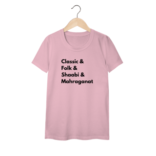 Nome do produto Classic&+ - Baby Look (tons claros)
