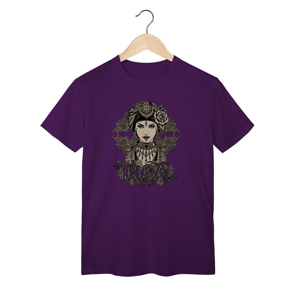Nome do produto: Jalila T-shirt (cores escuras) - Coleção Tribal ATS/FCBD