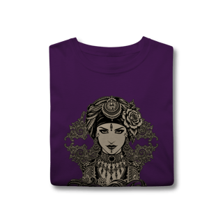 Nome do produto Jalila T-shirt (cores escuras) - Coleção Tribal ATS/FCBD