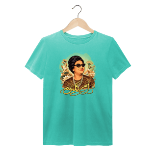 Nome do produto Umm Kulthum - T-shirt estonada