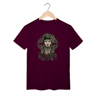 Nome do produto Jalila T-shirt (cores escuras) - Coleção Tribal ATS/FCBD