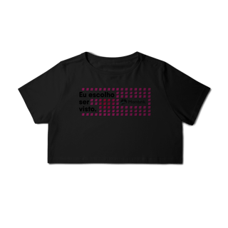 Nome do produto Camisa Cropped