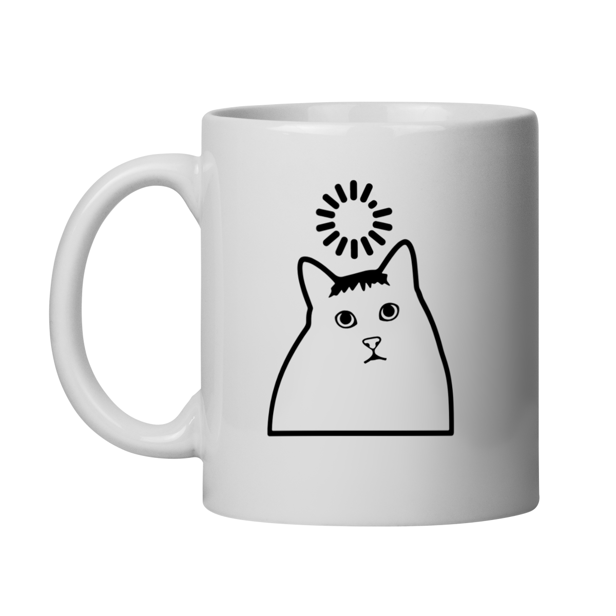 Caneca Só Funciono Depois do Café