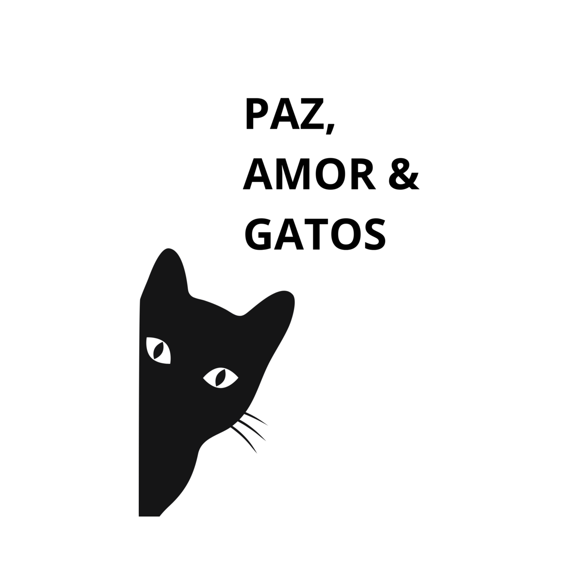 Nome do produto: Quadro Paz, Amor & Gatos