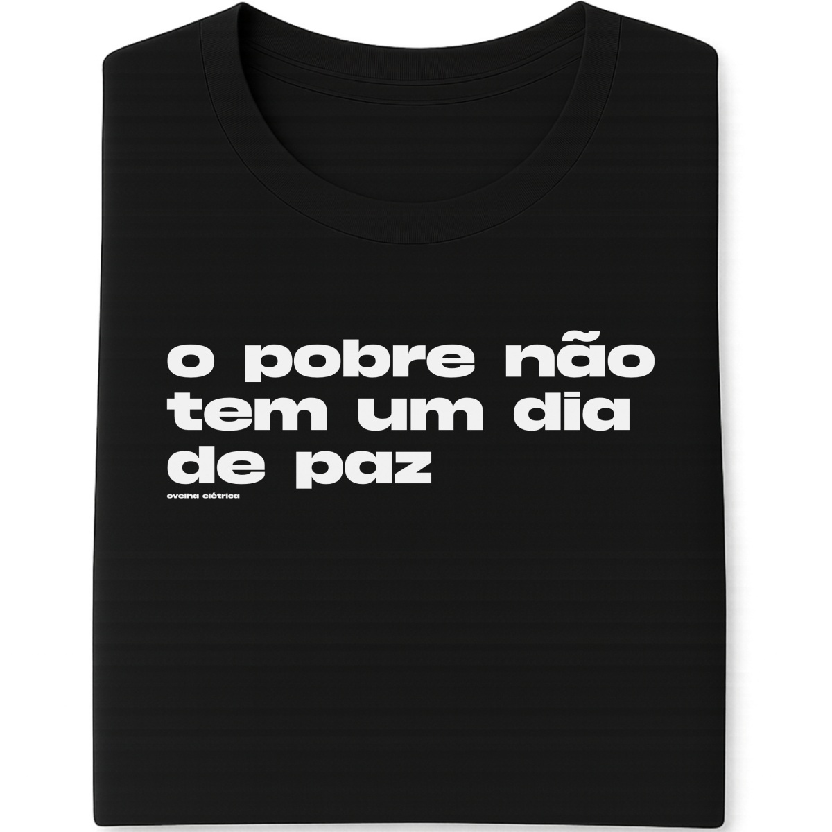 Camiseta Paz Preta
