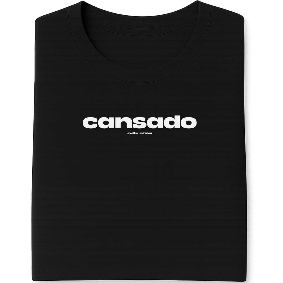 Camiseta Cansado Preta