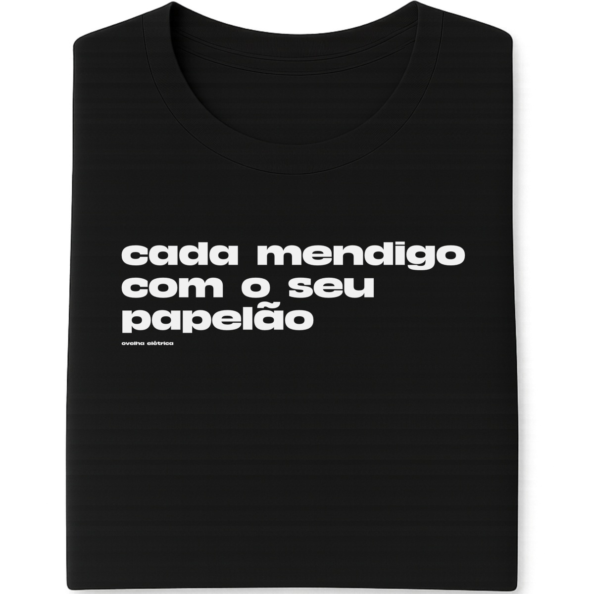 Camiseta Papelão Preta