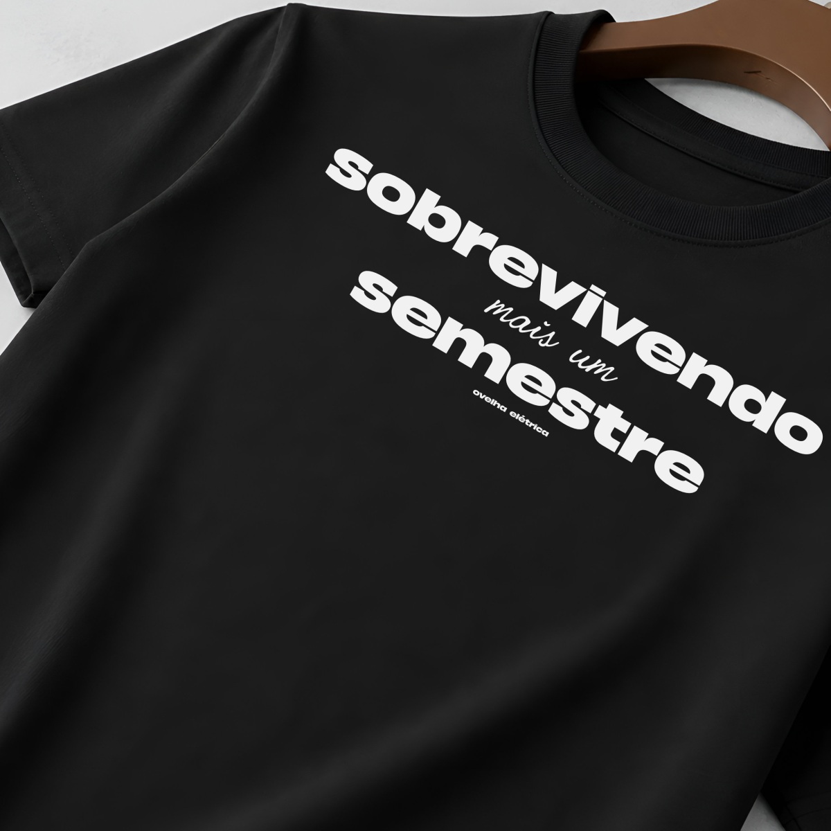 Camiseta Semestre Preta