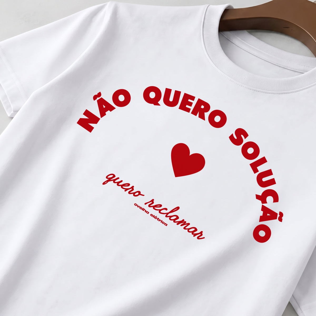 Camiseta Solução Branca