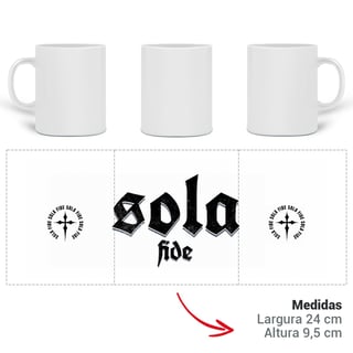 Nome do produto Caneca Sola Fide