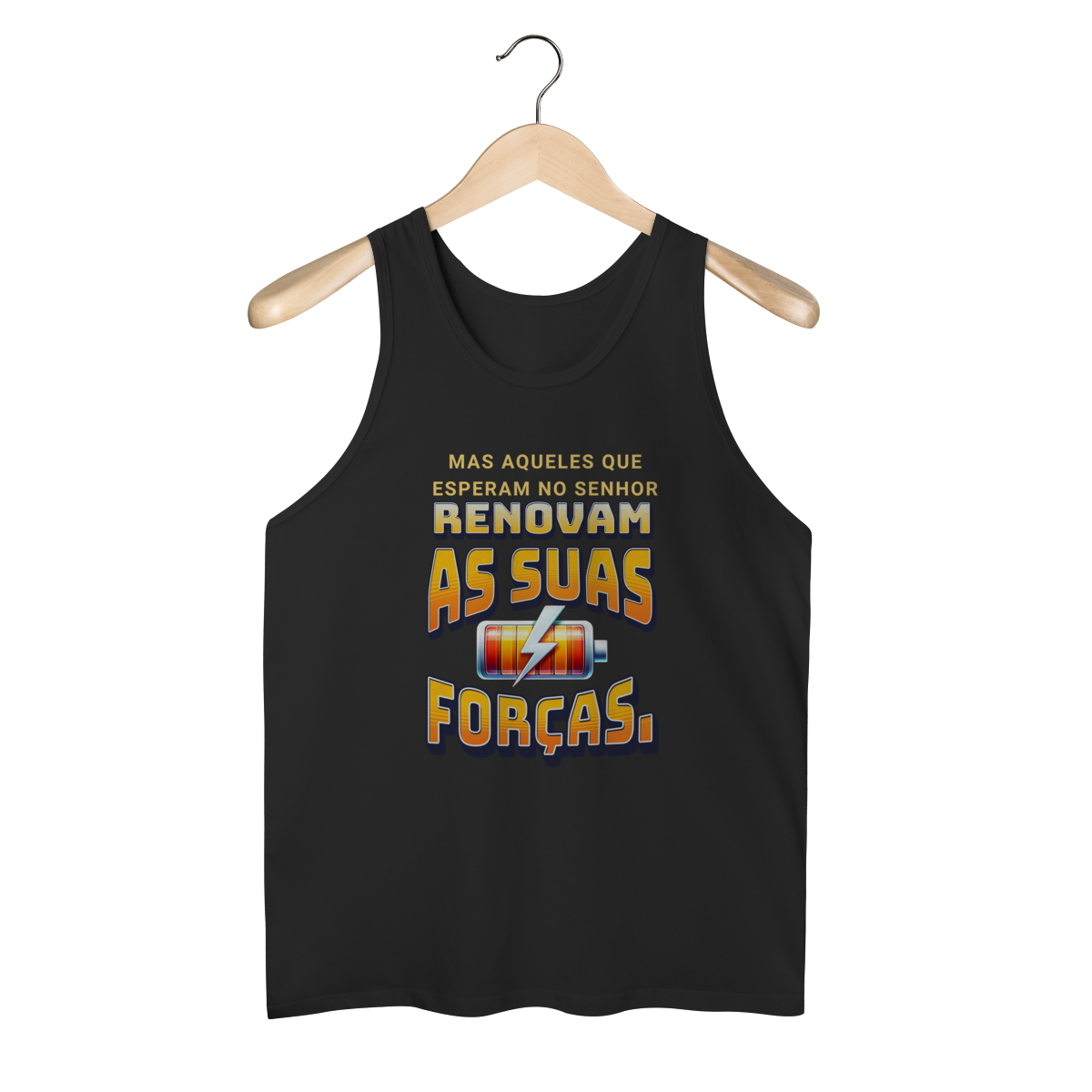 Nome do produto: Regata Mas aqueles que esperam no Senhor Quality