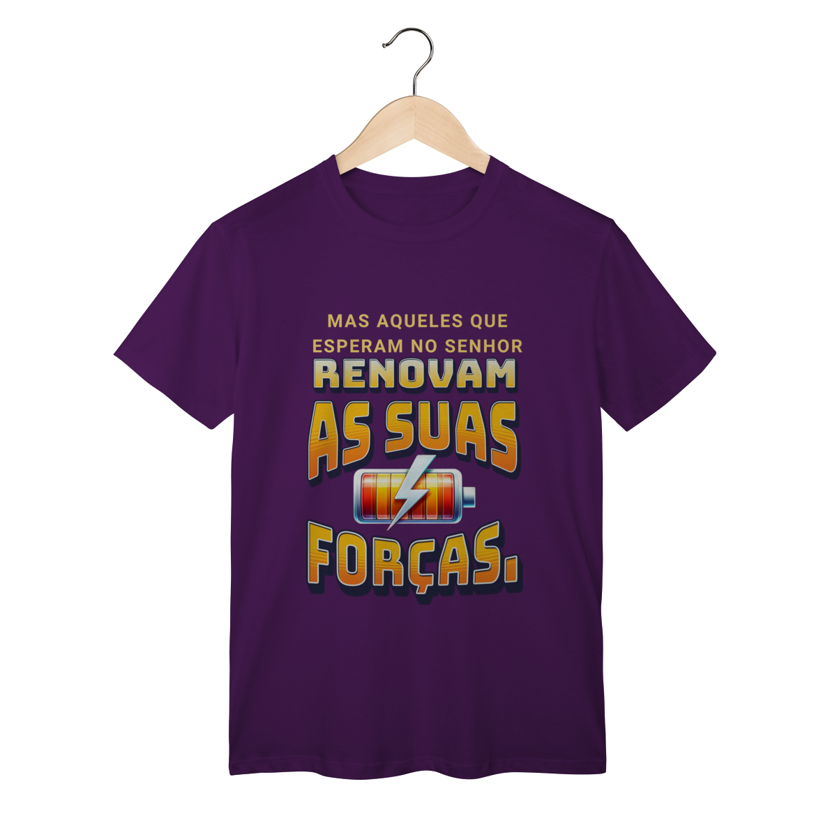 Nome do produto: Camiseta Mas aqueles que esperam no Senhor Classic