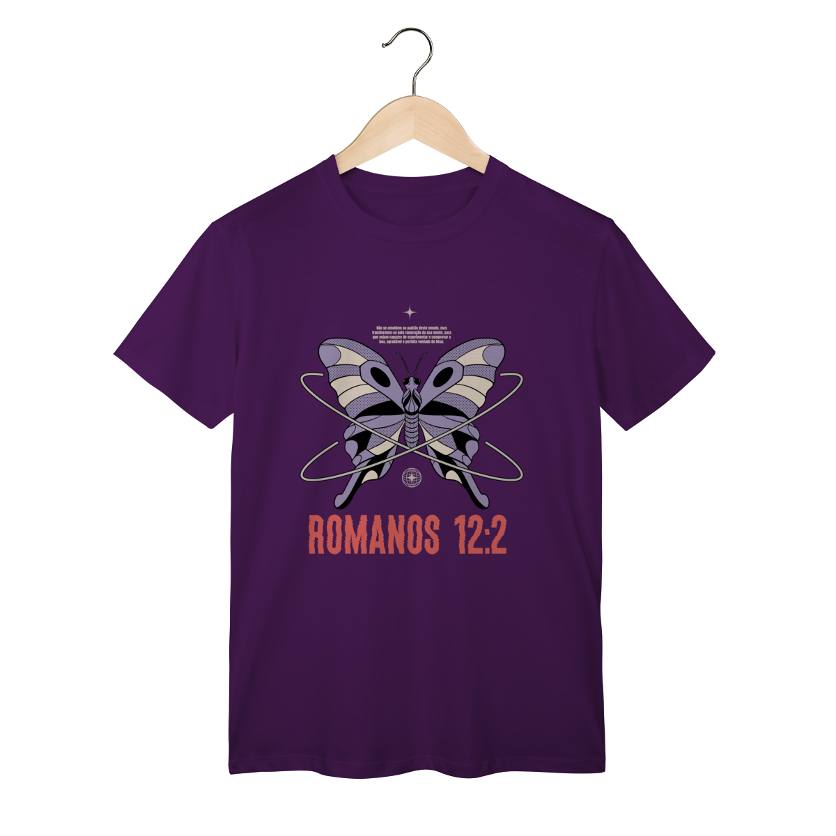 Nome do produto: Camiseta ROMANOS 12:2 CLASSIC