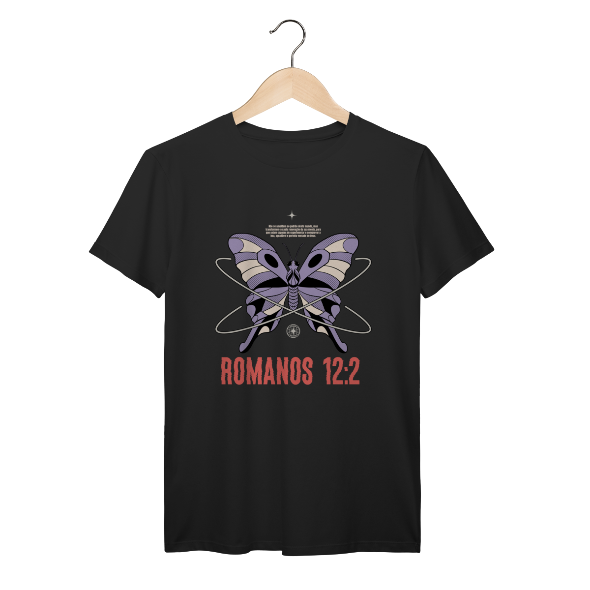Nome do produto: Camiseta ROMANOS 12:2 PRIME