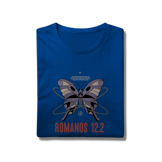 Nome do produto Camiseta ROMANOS 12:2 PRIME