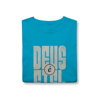 Nome do produto Camiseta Deus é Fiel - Classic