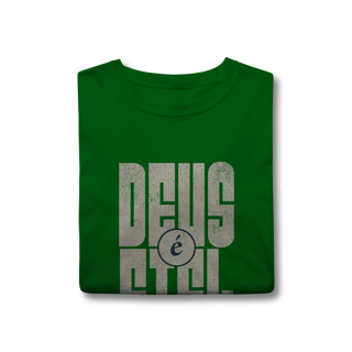 Nome do produto Camiseta Deus é Fiel - Classic