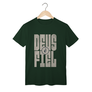 Nome do produto Camiseta Deus é Fiel - Classic