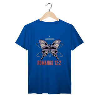 Nome do produto Camiseta ROMANOS 12:2 PRIME