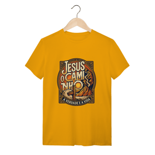 Nome do produto Camiseta Quality - JESUS O CAMINHO A VERDADE E A VIDA