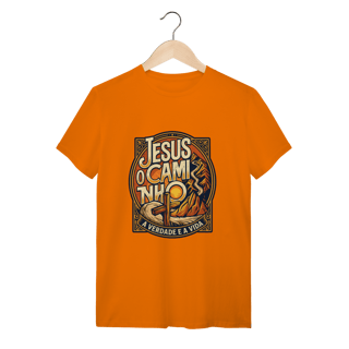 Nome do produto Camiseta Quality - JESUS O CAMINHO A VERDADE E A VIDA