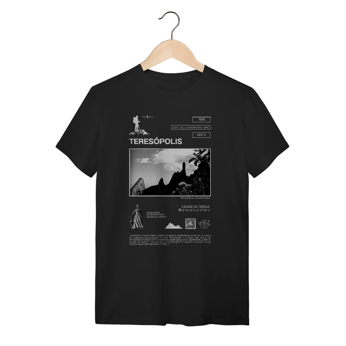 Nome do produto: camiseta TERESÓPOLIS