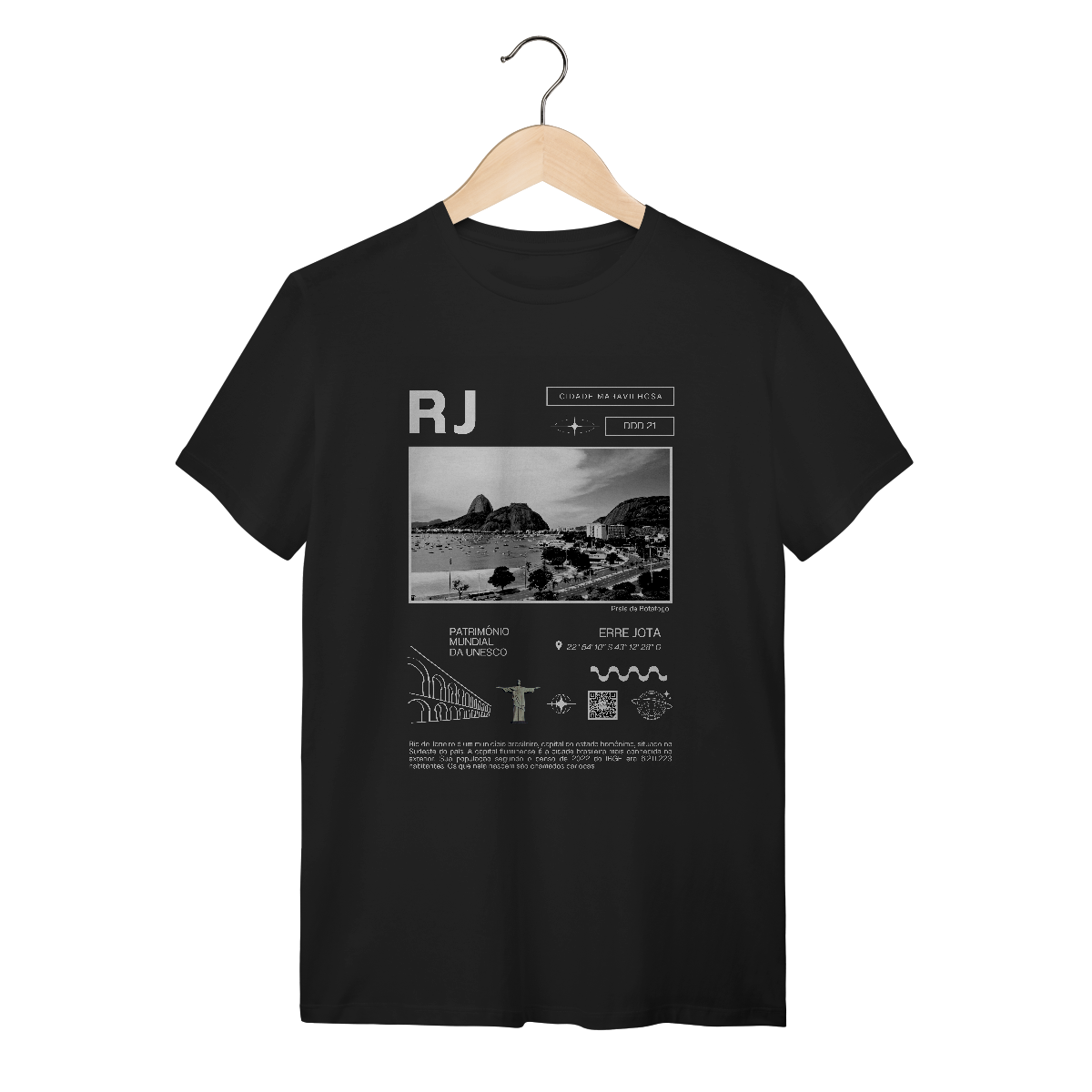 Nome do produto: camiseta RJ