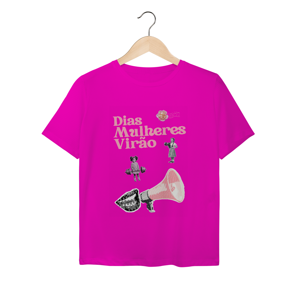 Nome do produto: baby look sport Dry UV DIAS MULHERES VIRÃO