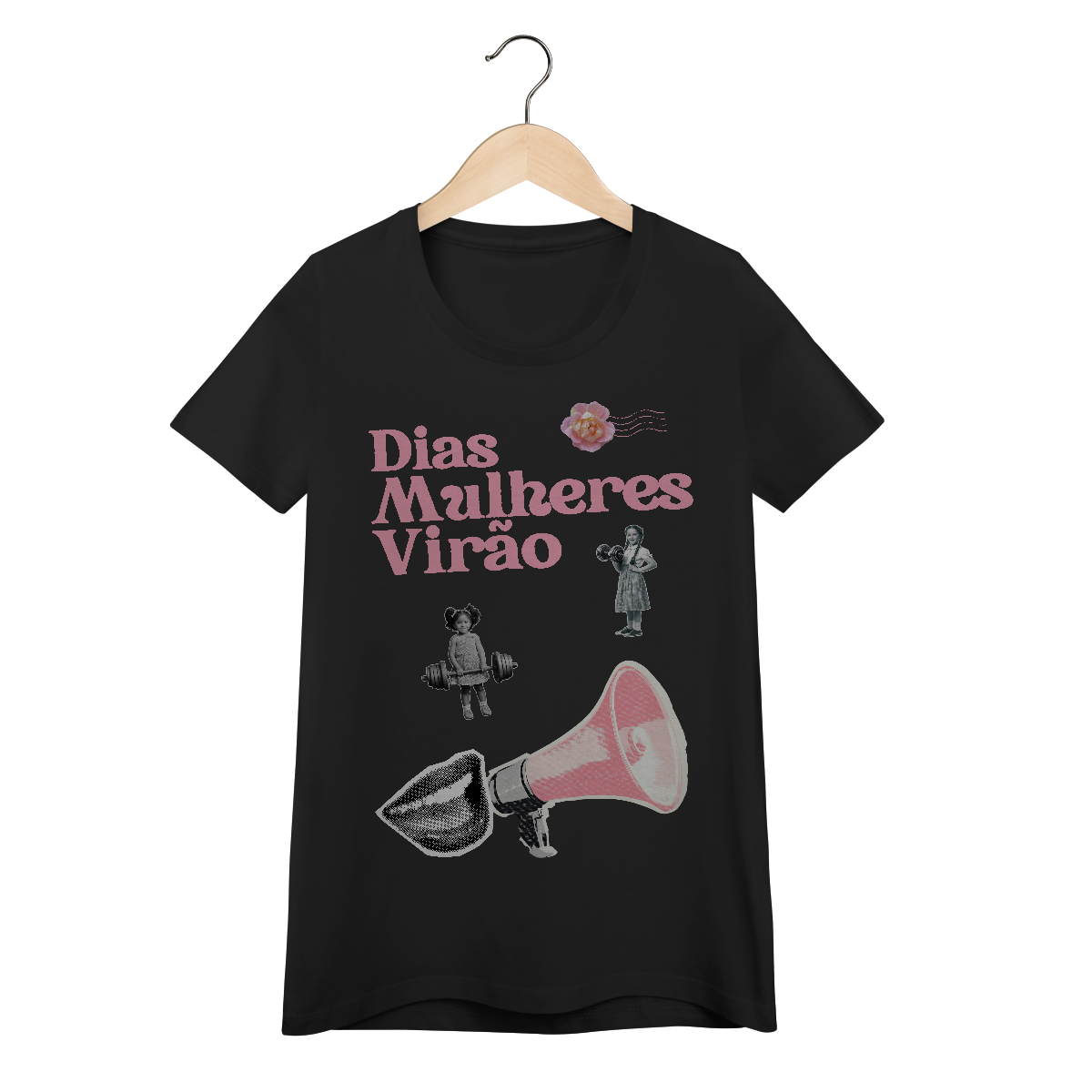 Nome do produto: baby look DIAS MULHERES VIRÃO