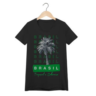 baby look BRASIL Tropical e Soberano - PALMEIRA