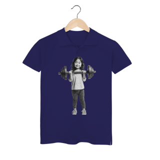 Nome do produto polo feminina FORÇA E DELICADEZA