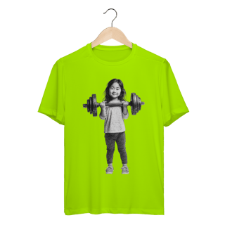 Nome do produto camiseta sport Dry UV FORÇA E DELICADEZA