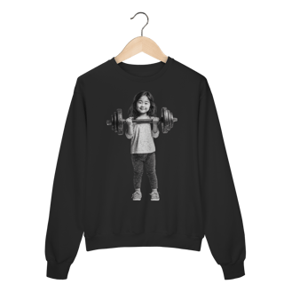 Nome do produto moletom FORÇA E DELICADEZA