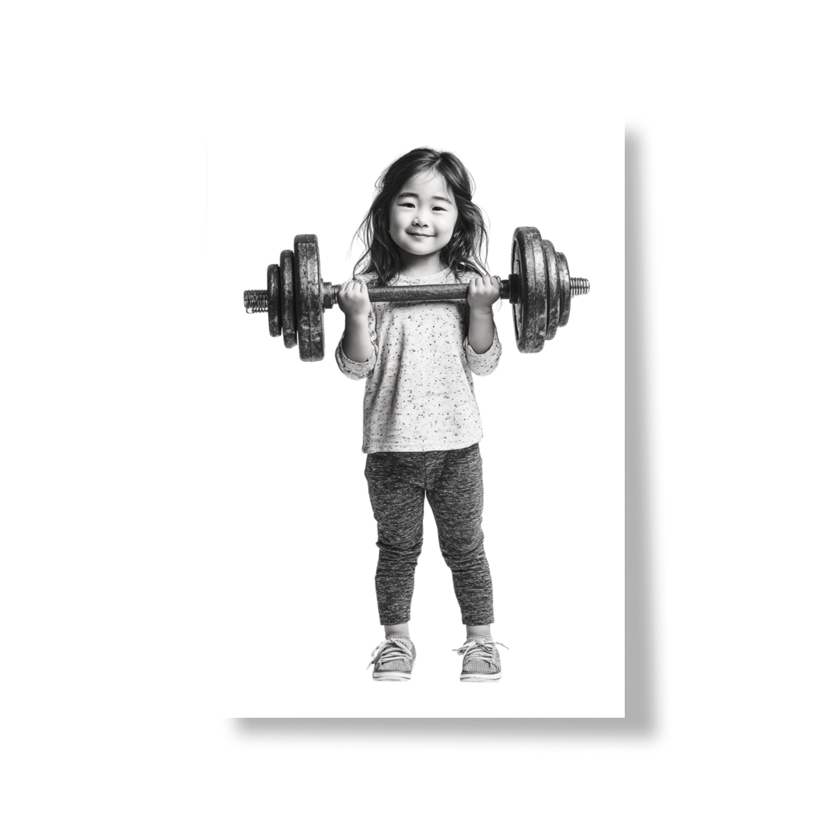 Nome do produto: poster FORÇA E DELICADEZA