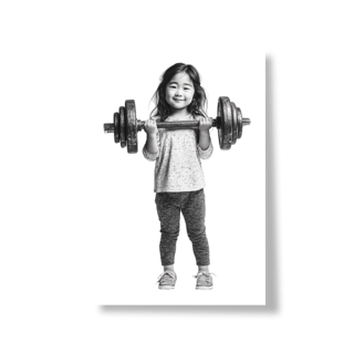 Nome do produto poster FORÇA E DELICADEZA