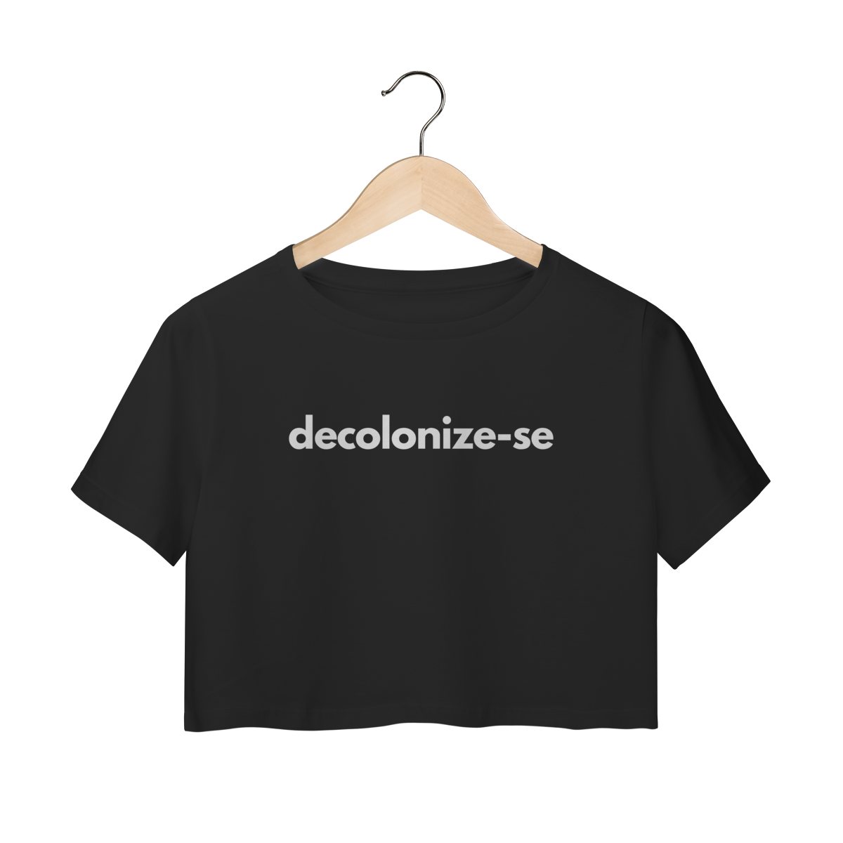 Nome do produto: cropped DECOLONIZE-SE