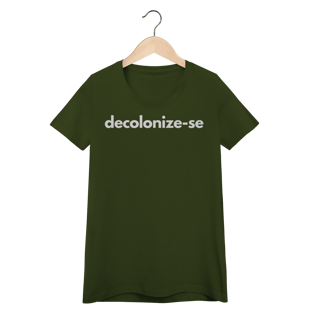 Nome do produto baby look  DECOLONIZE-SE