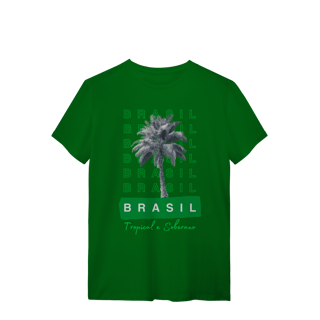 Nome do produto camiseta BRASIL Tropical e Soberano - PALMEIRA