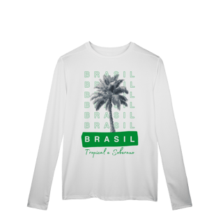 Nome do produto Dry UV manga longa BRASIL Tropical e Soberano - PALMEIRA