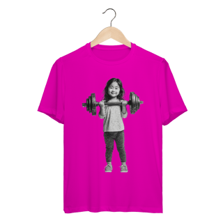 Nome do produto camiseta sport Dry UV FORÇA E DELICADEZA