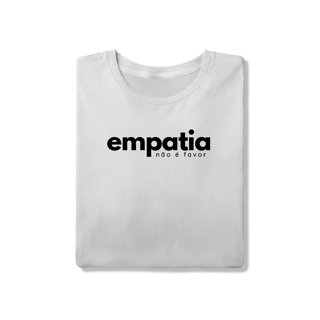 Nome do produto camiseta EMPATIA