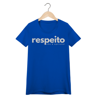 Nome do produto baby look RESPEITO