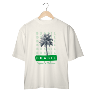 Nome do produto oversized BRASIL Tropical e Soberano - PALMEIRA