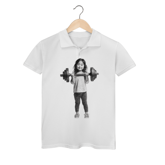 polo feminina FORÇA E DELICADEZA